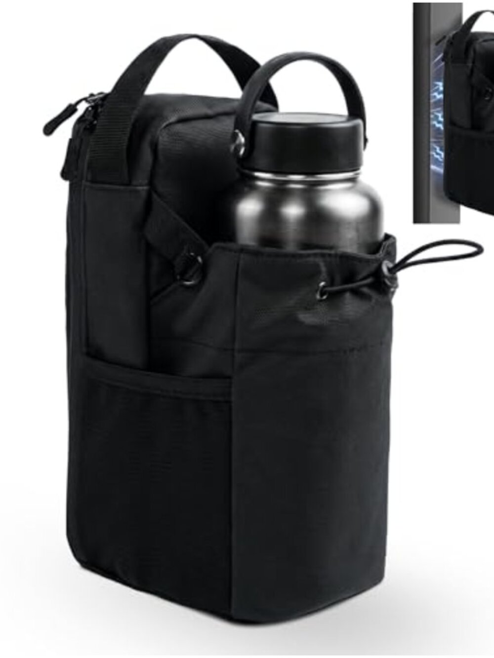 Magnetic Gym Bag Waterproof Crossbody Sling Bottle Holder